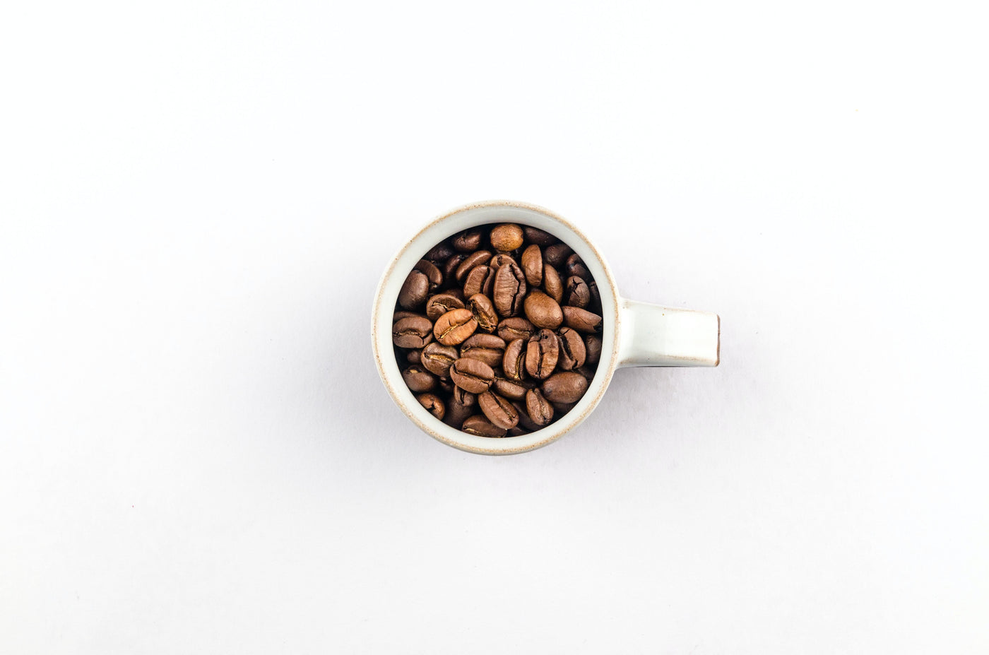 Featured Collection Coffee Mug with beans